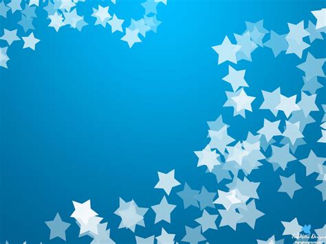 Blue stars background hd - milorise