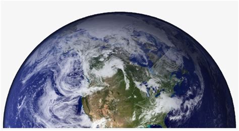 Full Resolution Earth Png - Half Of Earth - 980x490 PNG Download - PNGkit