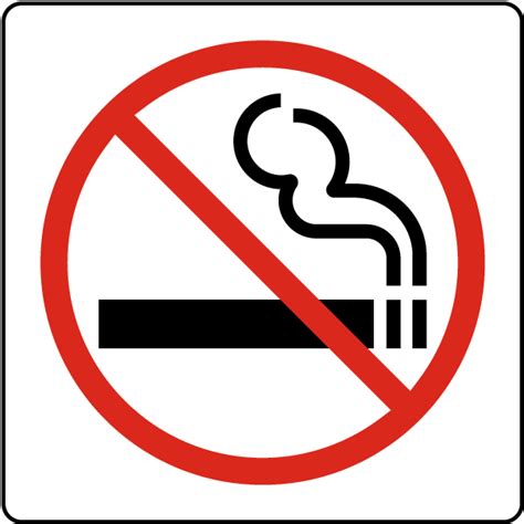 No Smoking Symbol Sign - Save 10% Instantly