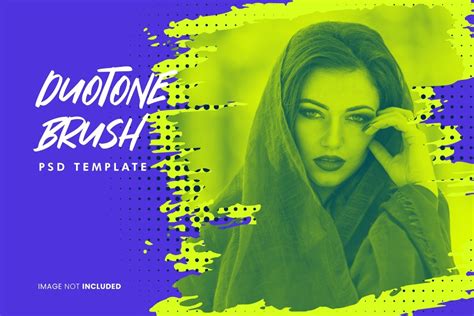 Duotone Brush Photo Effect Psd Graphic by Wudel Mbois · Creative Fabrica