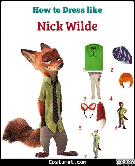 Nick Wilde (Zootopia) Costume for Halloween