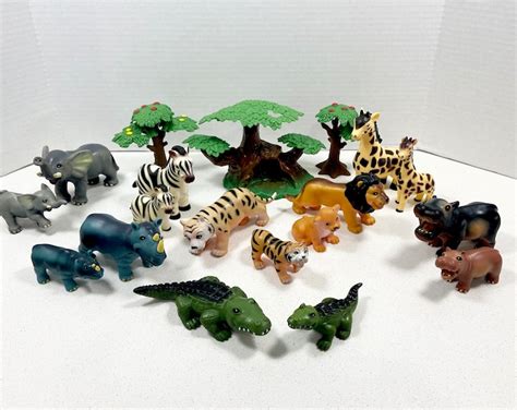 Animal Planet Mother & Baby Safari Playset COMPLETE - Etsy