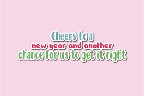 New Year Quotes Cheers to a New Year Graphic by flatbackgroundstudio ...