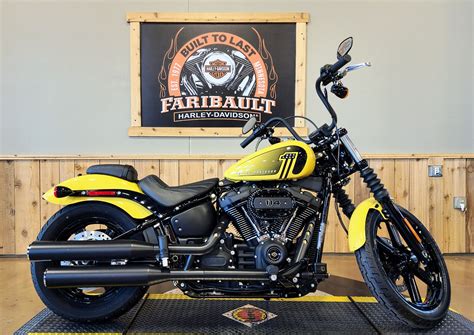 New 2023 Harley-Davidson Street Bob® 114 Industrial Yellow | Motorcycles in Sauk Rapids MN ...