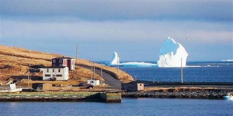 Ferryland, Canada Iceberg - Giant Iceberg Floating Near Canada