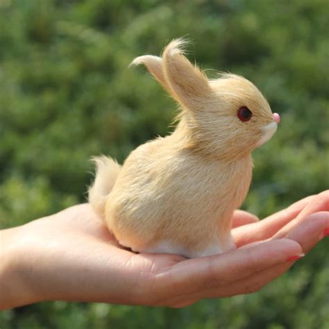 Realistic plush stuffed wild rabbit toy for sale shandong factory cute ...