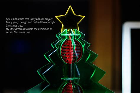 Acrylic Christmas Tree :: Behance