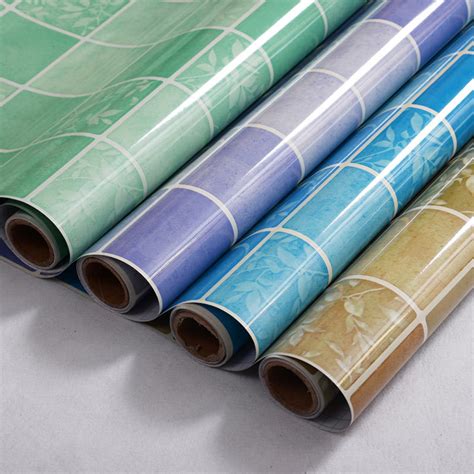 yazi Self-adhesive Wallpaper Green Contact Paper Wall Decor Waterproof Sticker | eBay