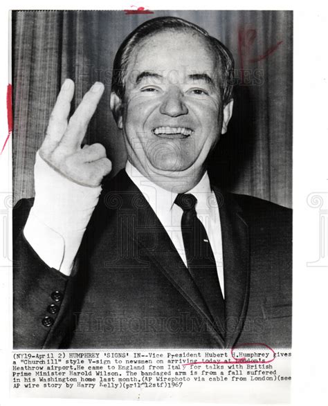 1967, Hubert Humphrey Vice President USA | Historic Images