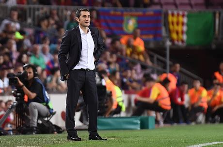 Fc Barcelona Manager Ernesto Valverde Editorial Stock Photo - Stock ...