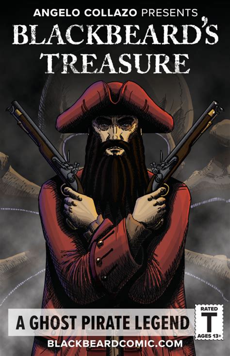 Blackbeard's Treasure: A Ghost Pirate Legend [One-Shot] [Black & White ...