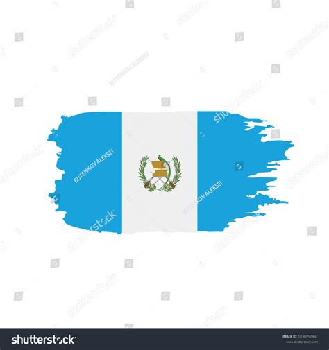 Guatemala Flag Vector Illustration Stock Vector (Royalty Free ...