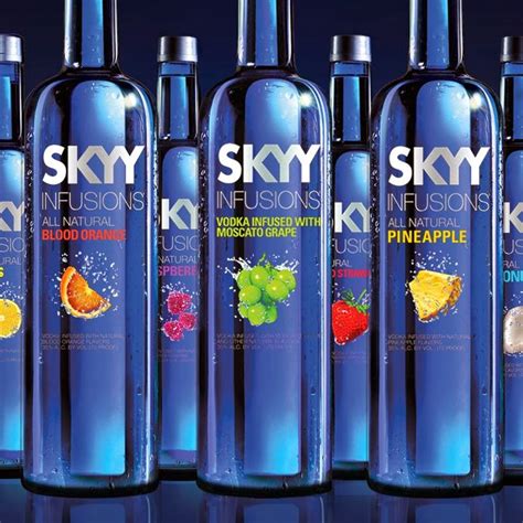 THE WINE AND FOOD REVIEW: SKYY VODKA BOTTLES