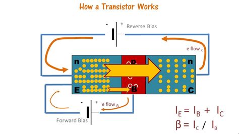 Npn Transistor Working Diagram