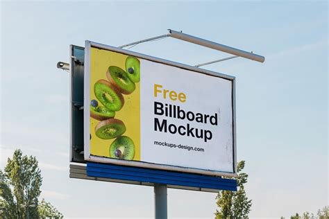 Free Shaded Billboard Mockup | Mockuptree