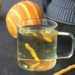 Orange peel tea made of fresh or dried peel - SimplyBeyondHerbs