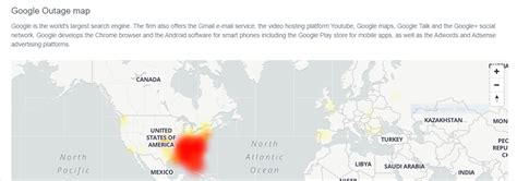 Google Outage Map : You can change the map view to satellite, hybrid or ...