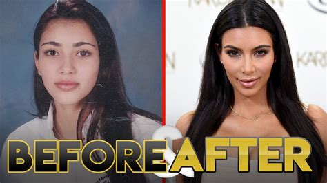 Kardashians before and after photos