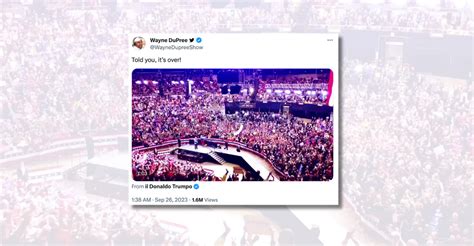 Donald Trump Rally Packed This Stadium in 2023? | Snopes.com