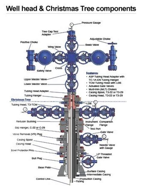 Xmas Tree Components | Petroleum engineering, Oilfield, Xmas tree