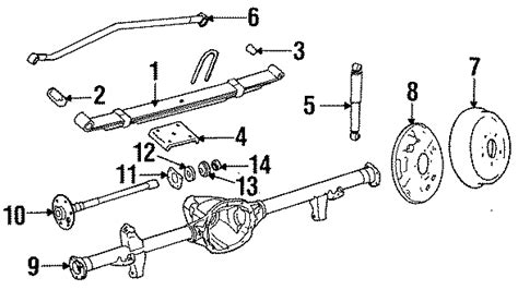 Jeep Wrangler Suspension Shock Absorber. CJ, YJ Series - 83502837 ...