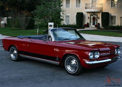 FAMOUS TURBO SPYDER RESTORED - 1963 Chevrolet Corvair Monza Spyder Convertible