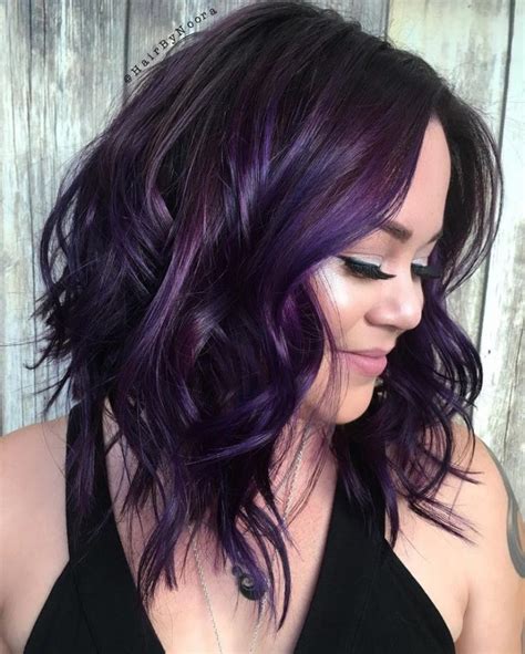 15 Must Have Dark Purple Hair Colour Ideas – TopTeny Magazine