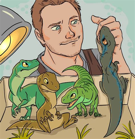 Owen and his Velociraptors - Jurassic World Fan Art (38675255) - Fanpop