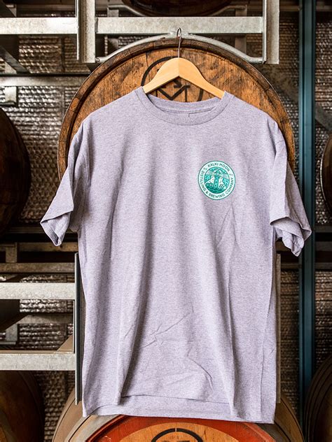 Lighthouse T-Shirt (light grey) - Kalki Moon Distilling and Brewing