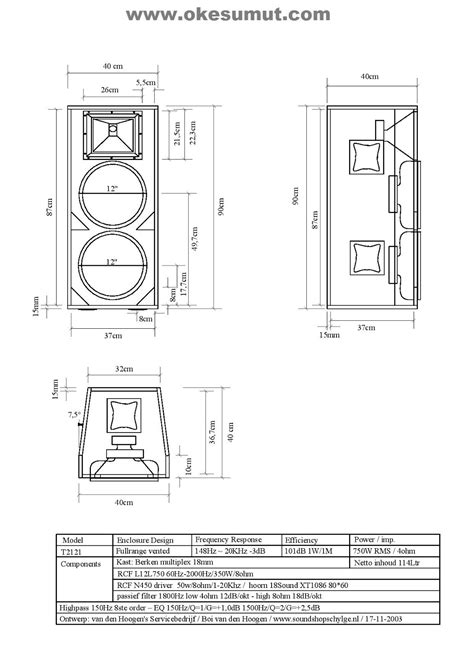 ukuran box speaker 12inch full range lapangan