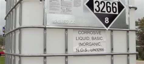 HazMat Labels, Markings, and Placards on an Intermediate Bulk Container - Daniels Training Services