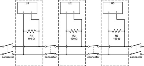 network - rs485 redundant termination resistor - Electrical Engineering ...