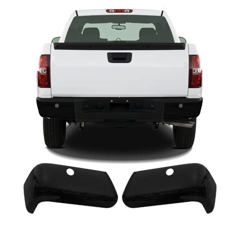 2007-2013 Chevy Silverado Decorative-Protective Rear Bumper Cover Set