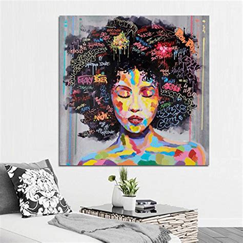 Modern Abstract African Female Artwork For Living Room Wall Decor 993714 - WePosters.com - Free ...