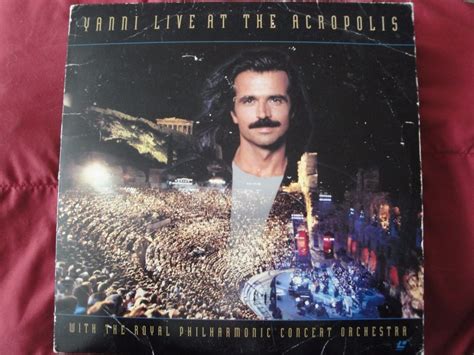 YANNI LIVE AT THE ACROPOLIS W/THE ROYAL PHILHARMONIC CONCERT ORCHESTRA LASERDISC | Orchestra ...