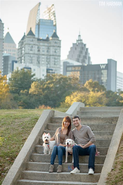 Brandon and Kim | fall engagement shoot at Piedmont Park – Tim Harman ...