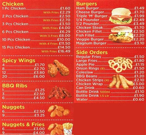 Chicken Express Menu, Menu for Chicken Express, Catford, London - Zomato UK