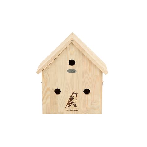 Sparrow silhouette nesting box – Esschert Design Poland – ACM Agrocentrum