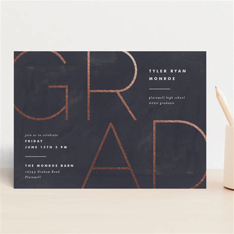 Graduation Announcement Wording & Etiquette for Every Grad | Minted