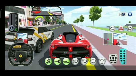 3D driving class in car test - YouTube