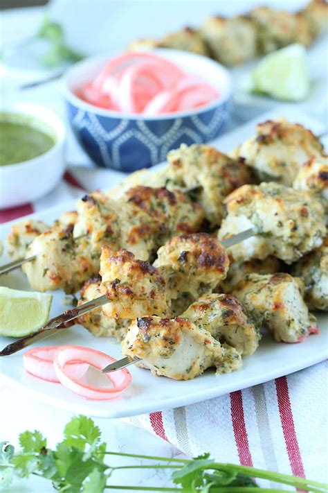 Murgh Malai Tikka, Step by step Indian Murgh Malai Tikka, Chicken tikka