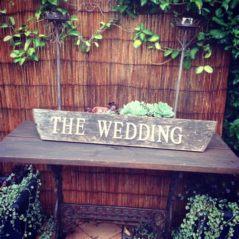 Rustic wedding sign for hire $30 by chiltons antiques | Rustic wedding ...