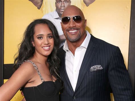 Dwayne 'The Rock' Johnson reveals his daughter plans to follow in his ...