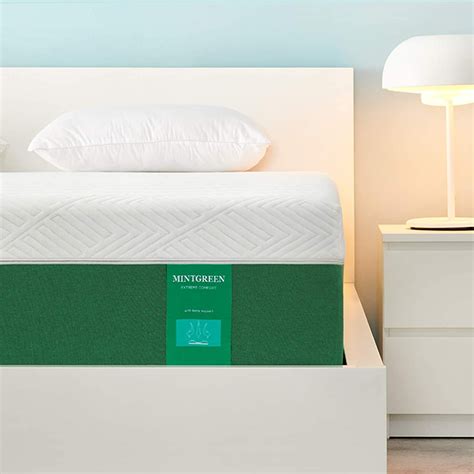 Amazon.com: mintgreen Queen Mattress 10 inch Quenn Memory Foam Mattress ...