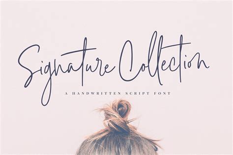 Signature Collection Script Font | Script Fonts ~ Creative Market