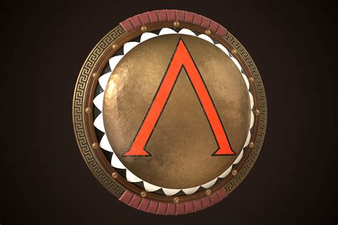 Hoplite Shield (Aspis) Sparta 2 | 3D Weapons | Unity Asset Store