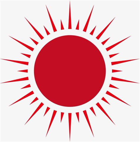 Red Sun Clipart Vector, Red Sun, Sun Clipart, Radial, Gules PNG Image For Free Download | Banner ...