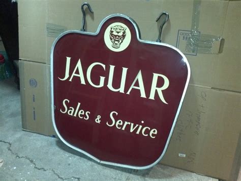 1950’s Jaguar Dealer Service Sign « Obnoxious Antiques