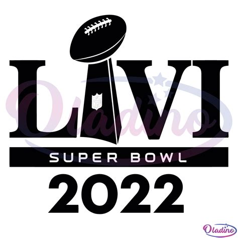 Super Bowl 2022 Logo SVG Digital File, Superbowl LIVI Svg