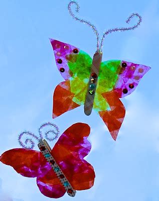 Smart-Bottom Enterprises: Stained-Glass Butterfly Craft Kit